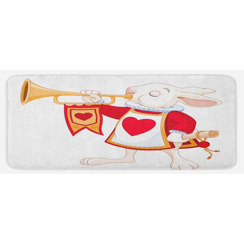 Tapis de cuisine alice in wonderland