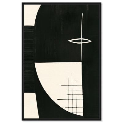 Astrolabe I Minimalist Art Canvas Print by Art Remedy