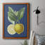 Citron français sur toile marine de qualité supérieure II - prêt à accrocher-1187460250-1203730406