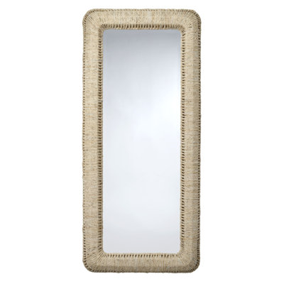 Hollis Rectangle Rope Floor Mirror