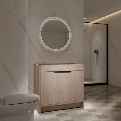 36" Freestanding Vanity Base with Two Soft-Close Doors