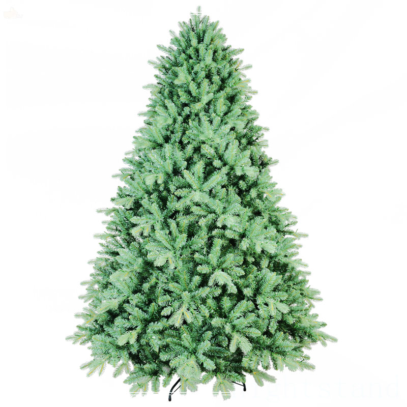 Arbre de Noël 4 pi teinté bleu-vert, Ne s’applique pas, 4', Non pré-éclairé