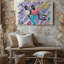 Reproduction d'art sur toile, "collage"-1412989299