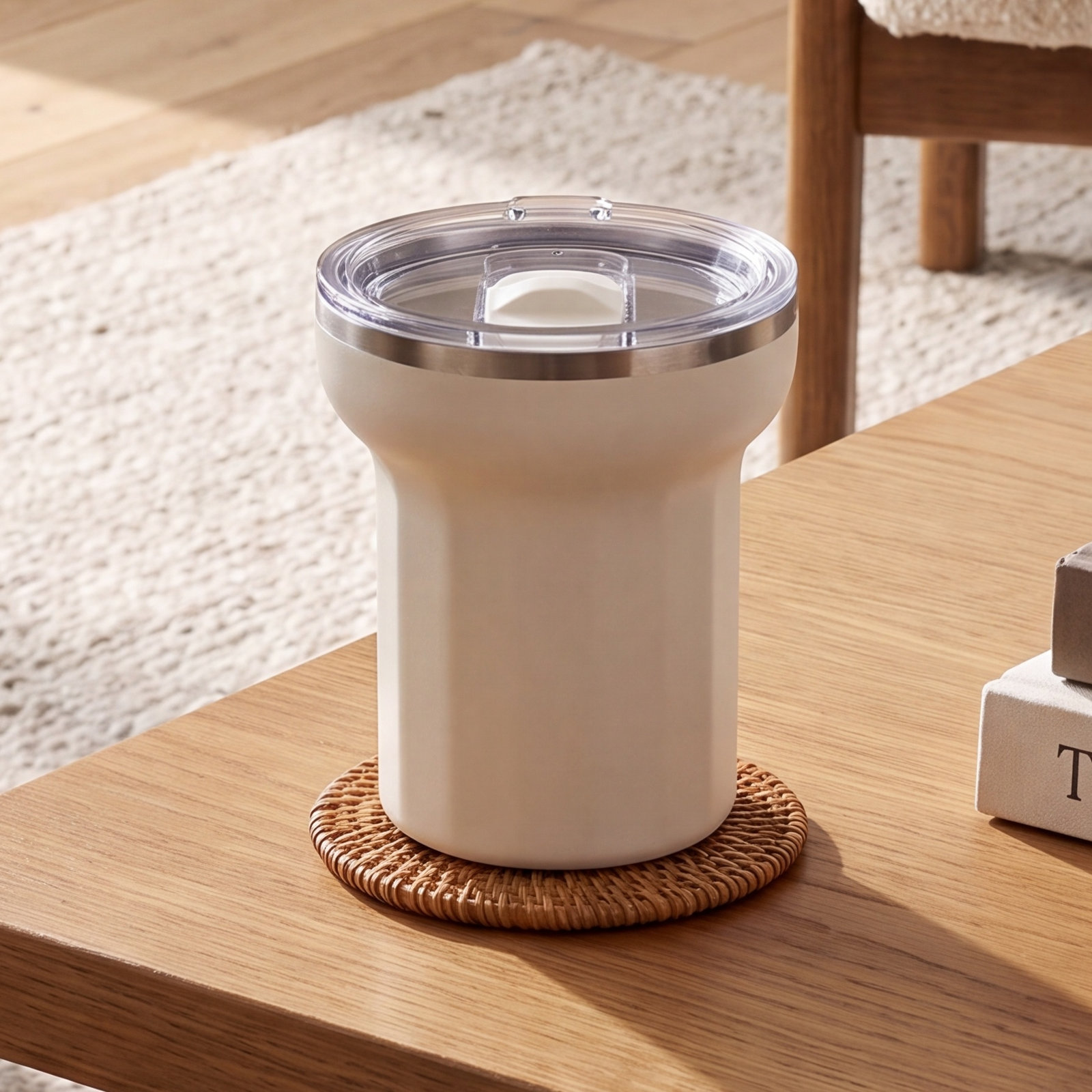 Travel Tumbler, White