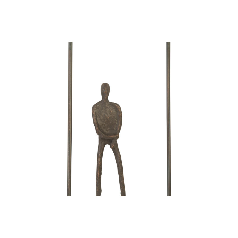 Perspective Standing Arms Down Wall Décor