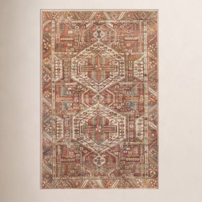 Mags Machine Washable Oriental Rug