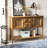 Sadie 45.7'' Solid Wood Console Table-875051837