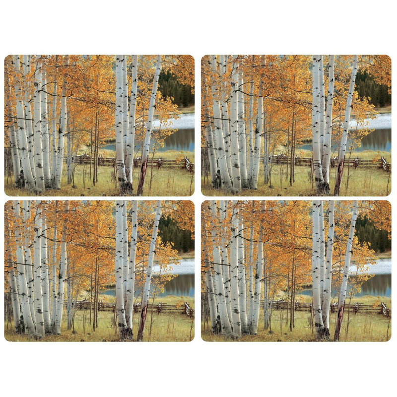Napperon 15,7 po x 11,7 po Pimpernel Birch Beauty