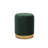 14'' Wide Cozy Velvet Round Ottoman-1671550780