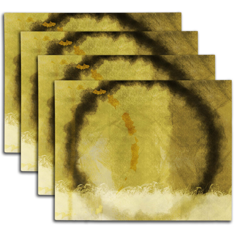 Napperon abstrait en polyester