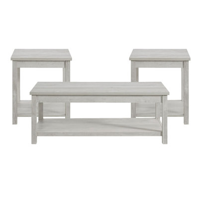 McSherrystown 3 - Piece Living Room Table Set by Ebern Designs
