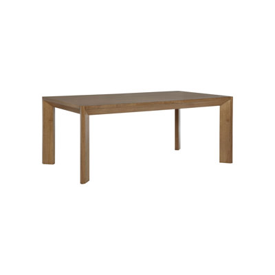72.65" W Farmhouse Dining Table, Brown