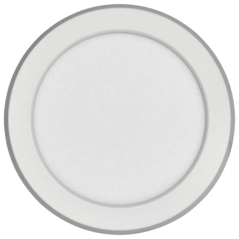 Blink Dimmable Circle Flush Mount, White