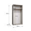 Manufactured Wood Wardrobe-2097096584