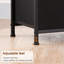 39cm W Metal Bedside Table