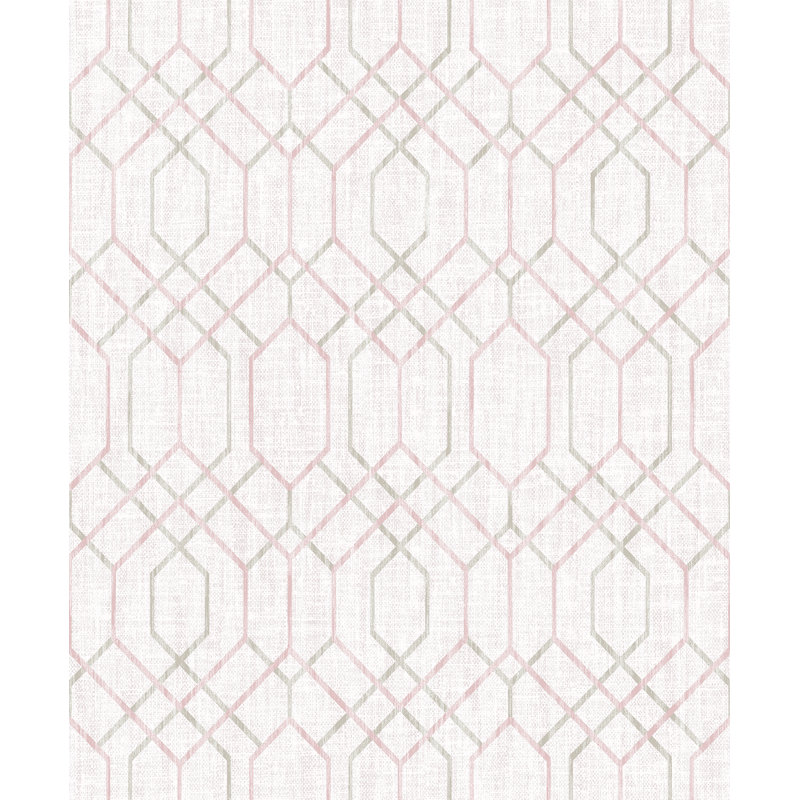 Rouleau de papier peint L 33 pi x l 21 po Lyla, Beige
