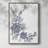 Periwinkle Patch III Framed Print - Solid Wood-1305945894