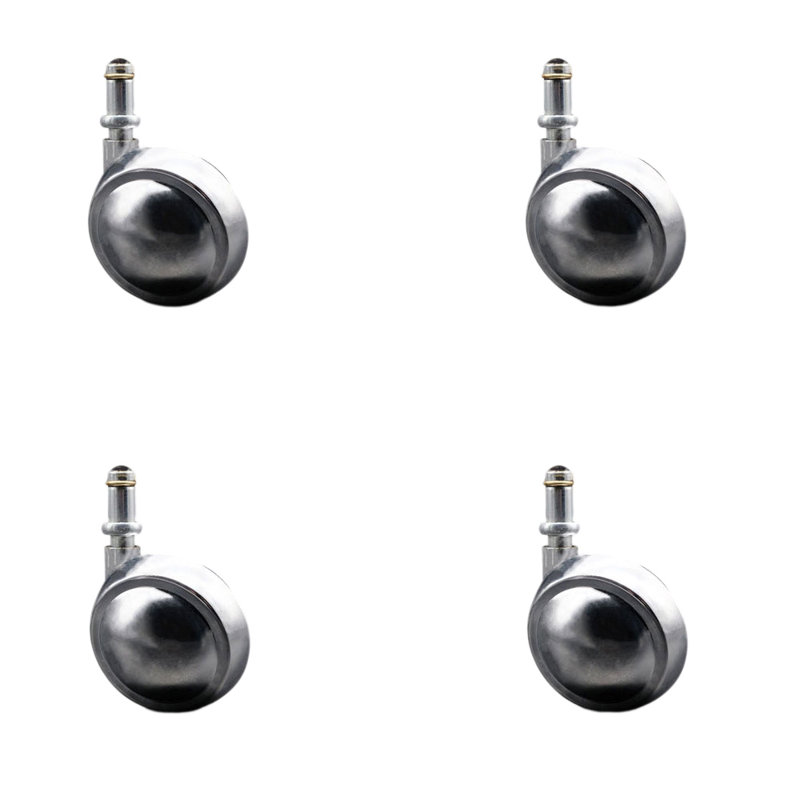 Bright Chrome Metal Ball Caster