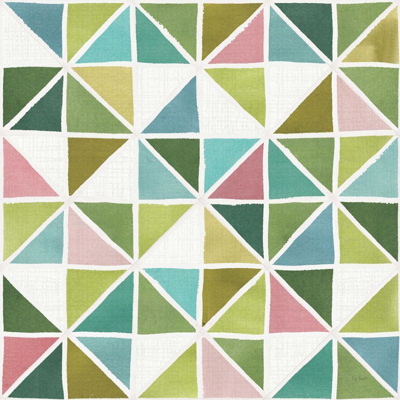 Mélange de verts, étape 03B, H 36 po x l 36 po x P 1,25 po