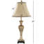 Ensemble de lampes de table 25 po Mondale