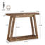105cm Solid Wood Console Table