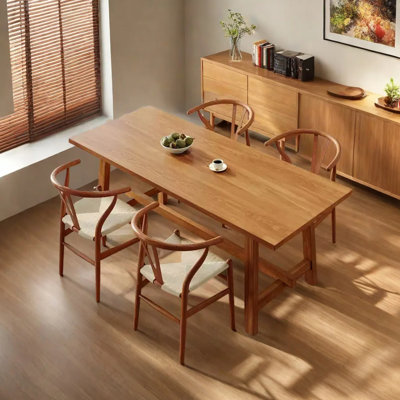 Modern Japanese-style dining table