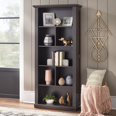 Moffett 69.75" H x 31.5" W Standard Bookcase by Rosecliff Heights