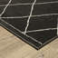 Tapis gris anthracite / ivoire Eola Trellis-2889921