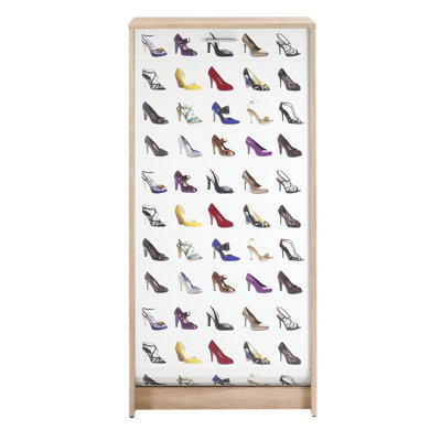 21 Pair Shoe Storage Cabinet