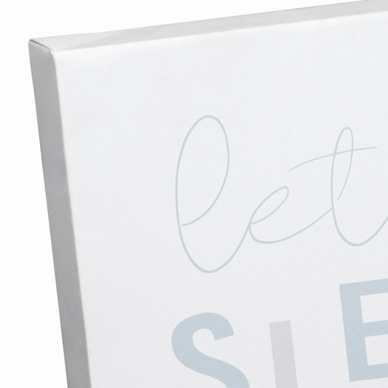 «Lets Sleep Moon», art sur toile, H 14 po x l 11 po x P 1,25 po