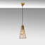 Élégant lustre doré, structure en métal, 5,5 x 5,5 x 48,8 pouces | 1 x douille E27 (40 W maximum, ampoule non incluse) | Luminaire élégant pour le salon et la salle à manger, classé IP20, décoration intérieure moderne-1674094402