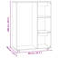 Ayanda Manufactured Wood Wardrobe-91382420