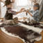 Tapis en simili cuir de vache à usage commercial avec envers antidérapant Novelty Landenn-607948845