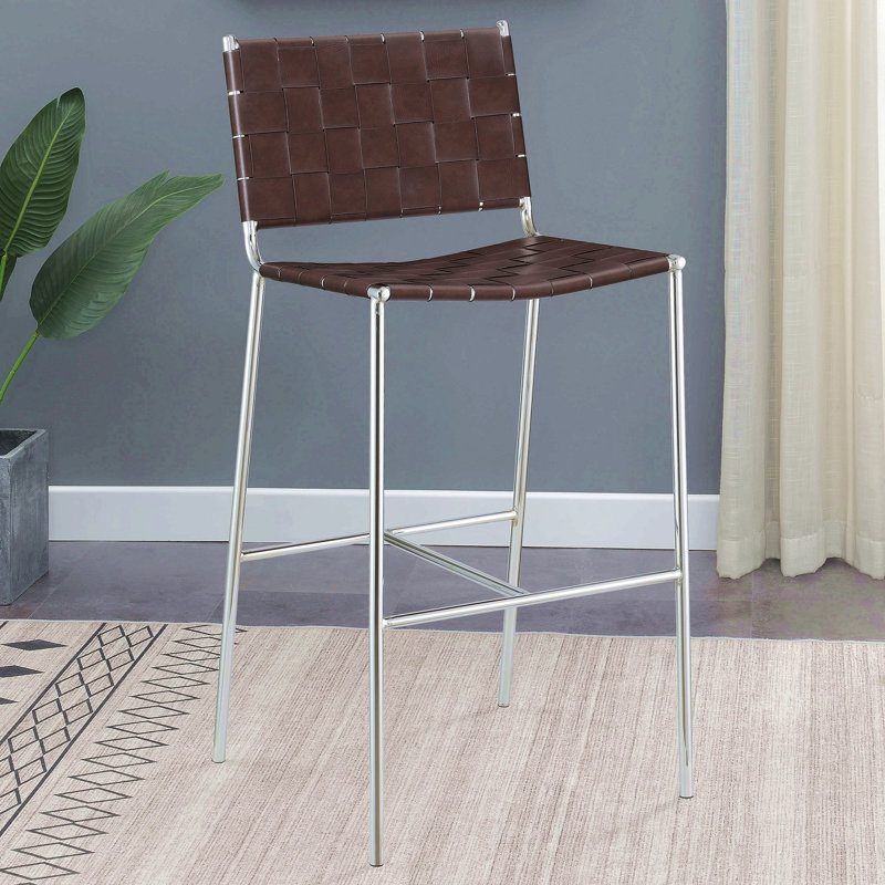 Chaise de bar rembourrée