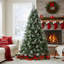 Arbre de Noël artificiel blanc 5 pi-602151371