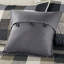 Reversible Plaid Daybed Cover - 6 Pieces Fits Twin Size Mattress With And Decorative Pillow 90% Cotton Filling Solid