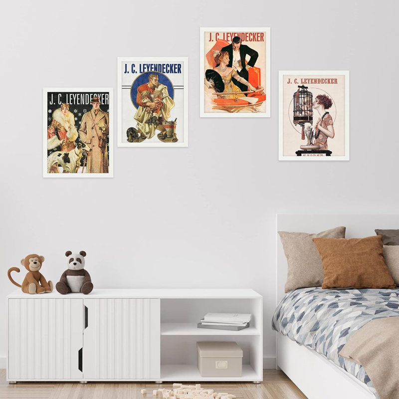 Cage à oiseaux Leyendecker, H 10 po x l 8 po x P 1 po, Blanc