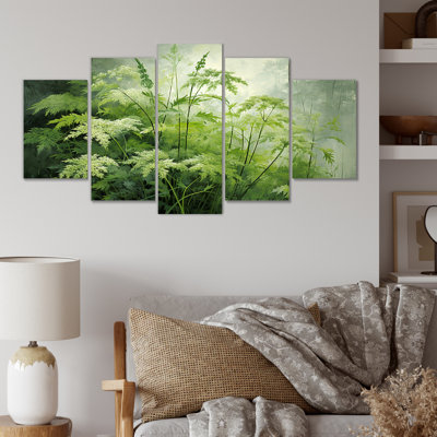 Herbs Pottery Delights I - Herbes, art mural multi-panneaux