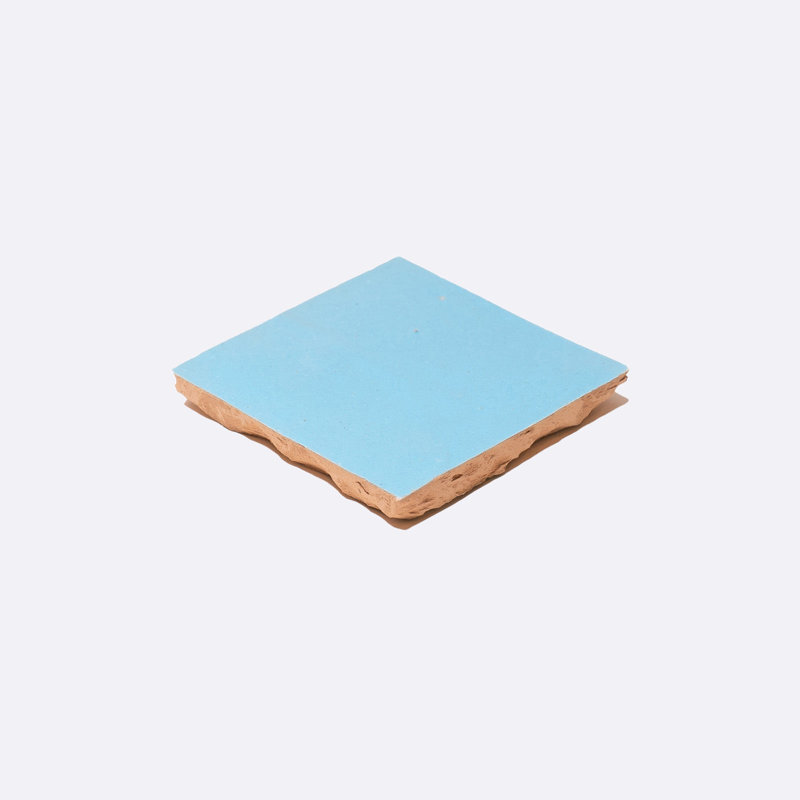 Carreau de mur et de plancher en pierre 4 po x 4 po Zellige