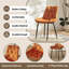 Velvet Upholstered Dining Chair-913357431