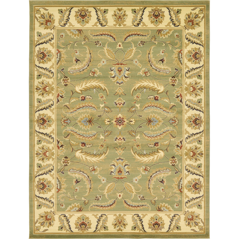 Niles Floral Indoor Rug, Rectangle 9' x 12'