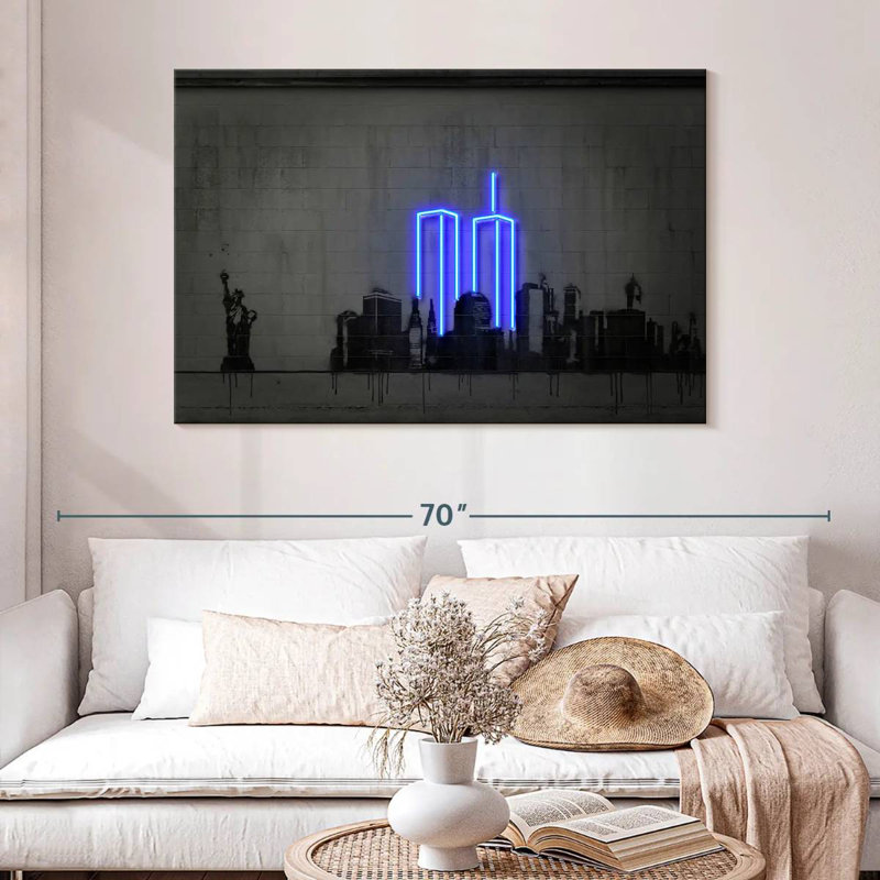 Nicci brillant New York, H 32 po x l 48 po