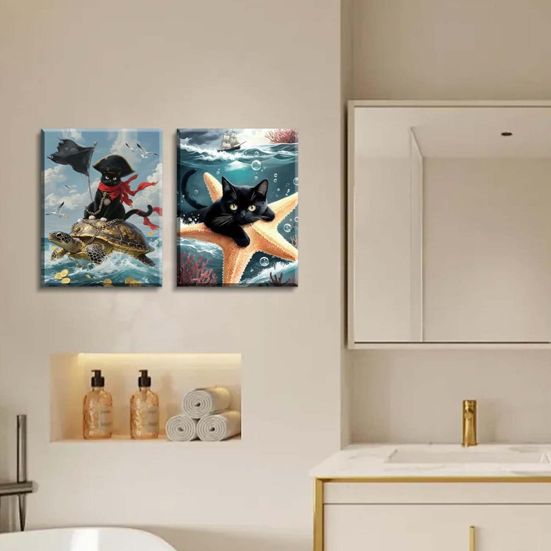 2 Piece Wrapped Canvas Print
