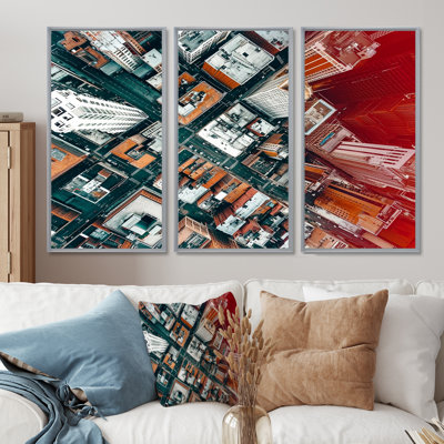 Conring - City Buildings, ensemble de reproduction d'art mural