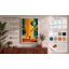 Desert Under Stars Retro - Wrapped Canvas-2102048484-2102048490