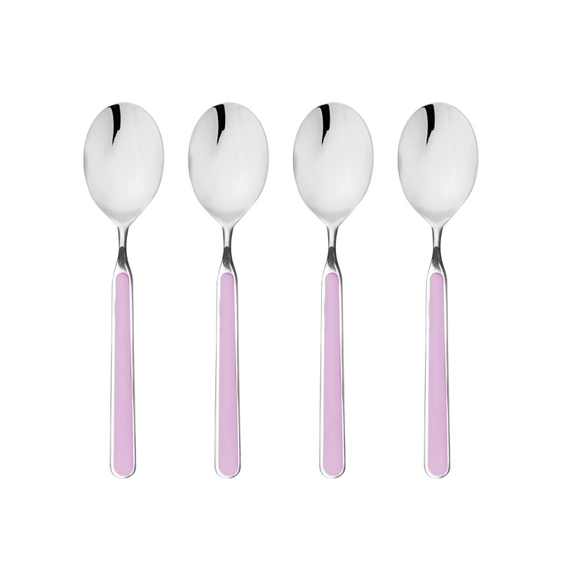 Cuillère à café en acier inoxydable Fantasia - 4 pièces, Lilla
