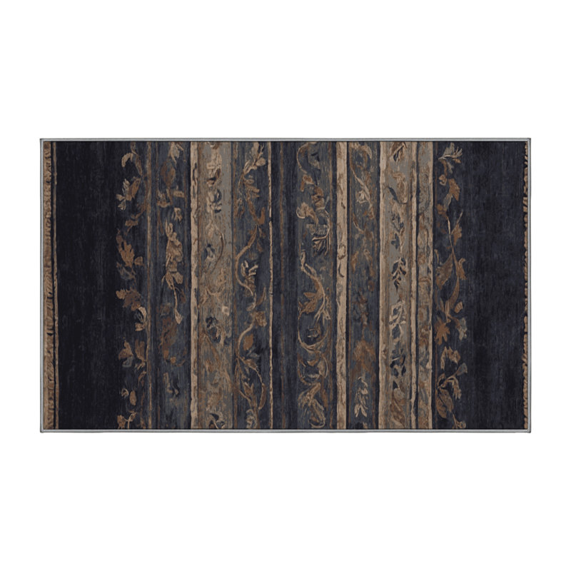 Tapis mauve soyeux et moelleux, Tapis de couloir 2 pi x 4 pi