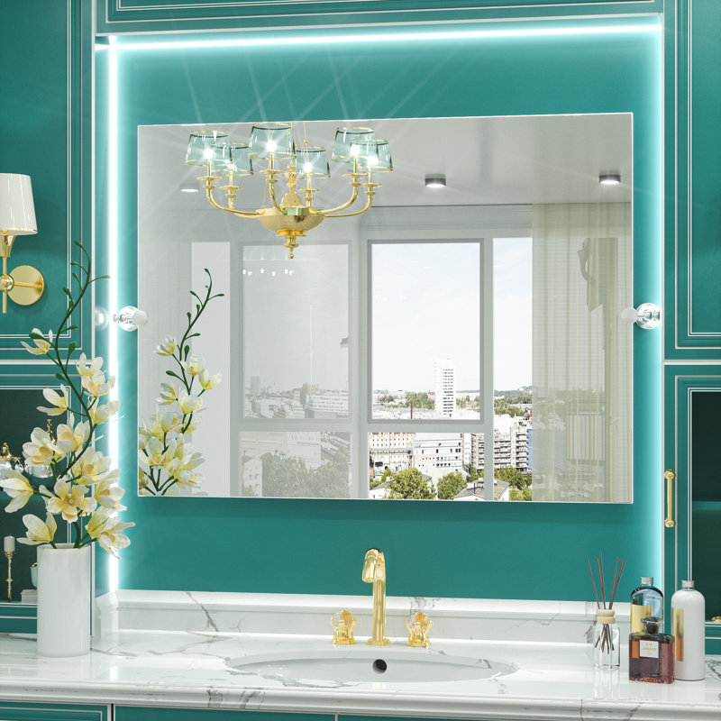 Shivark Rectangle Wall Mirror, 30" x 40"