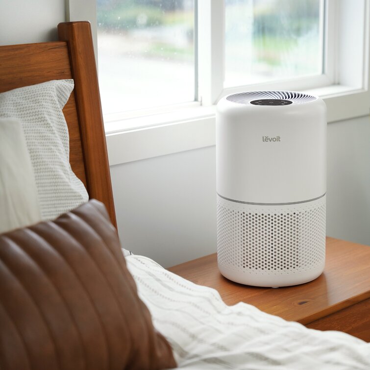 Levoit 3-Speed White True HEPA Air Purifier (Covers: 219-sq ft) in the Air  Purifiers department at