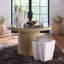 Strata Side Table, Cream-1943773586